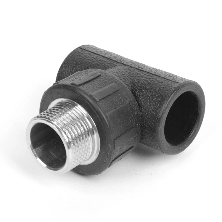 เสื้อยืด HDPE Male Threaded สำหรับการเชื่อมต่อแบบไฮบริด