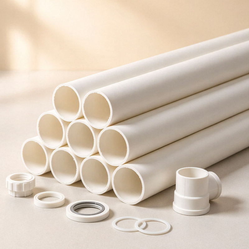 ท่อแรงดันน้ำประปา PVC-U สีขาว